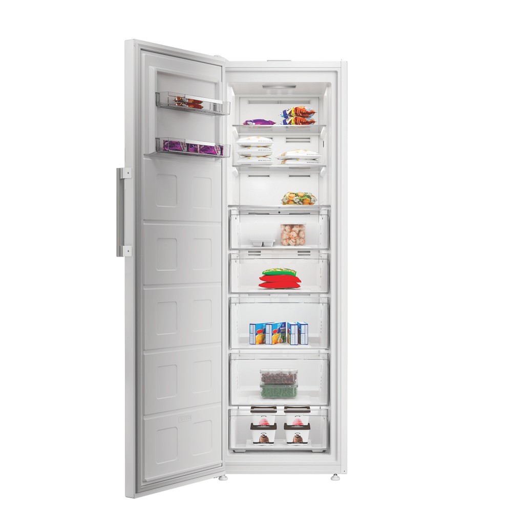Hotpoint Congelador Libre instalación HPMFF 6312 W4E White - ARC P1 Lifestyle frontal open