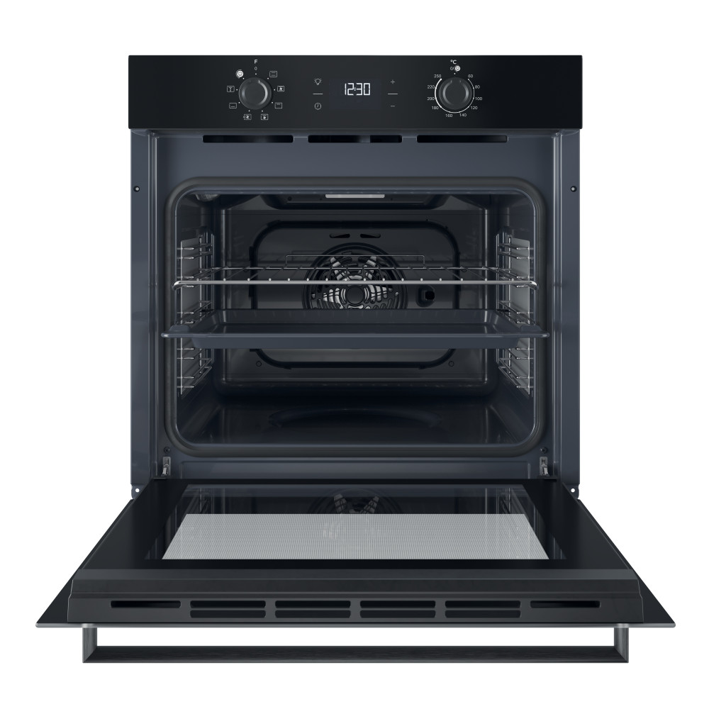 „Indesit“ Orkaitės Įmontuojama IO K55C B Elektrinė A Frontal open