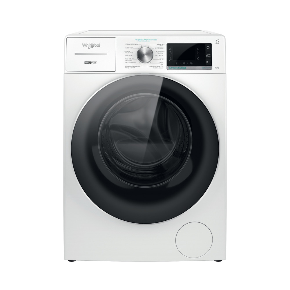 Whirlpool Lavadora Libre instalación W8 W046WR SPT Blanco Cargador frontal A Frontal