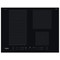 Whirlpool Kogeplade WF S9365 BF/IXL Sort Induction vitroceramic Frontal
