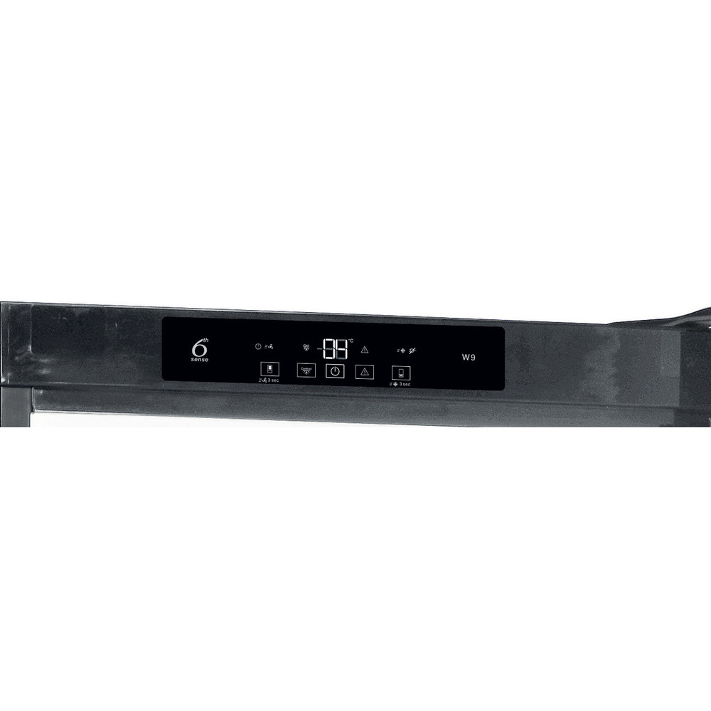 Whirlpool Combinación de frigorífico / congelador Libre instalación W9 921C OX 2 Optic Inox 2 doors Control panel