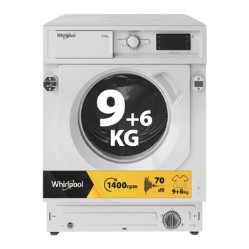 Whirlpool Mosó-szárító Beépíthető BI WDWG 961484 EU Fehér Elöltöltős Hero image