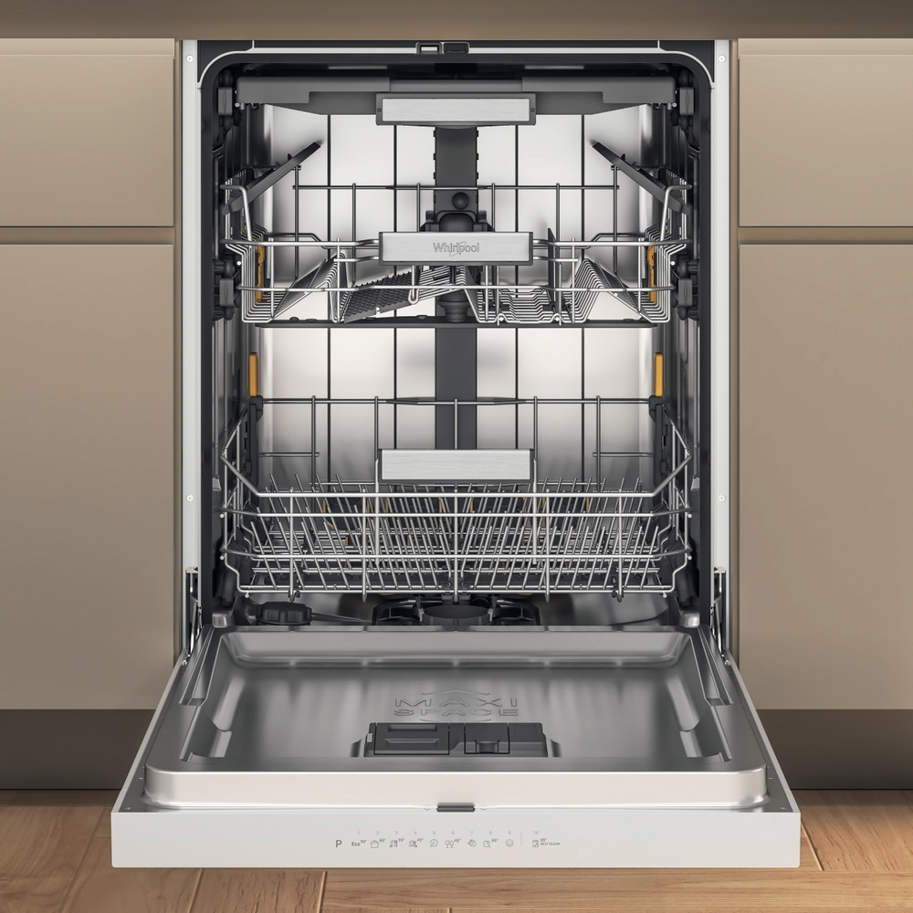 Whirlpool Diskmaskin Fristående W7U HP43 Underbyggd C Frontal open