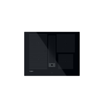 Whirlpool Venting cooktop WVH 1065B Noir Frontal