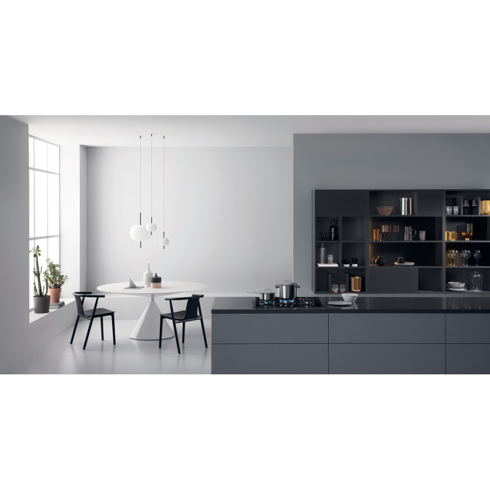 Whirlpool Varná deska GOWL 728/NB Černá Plynová Lifestyle frontal