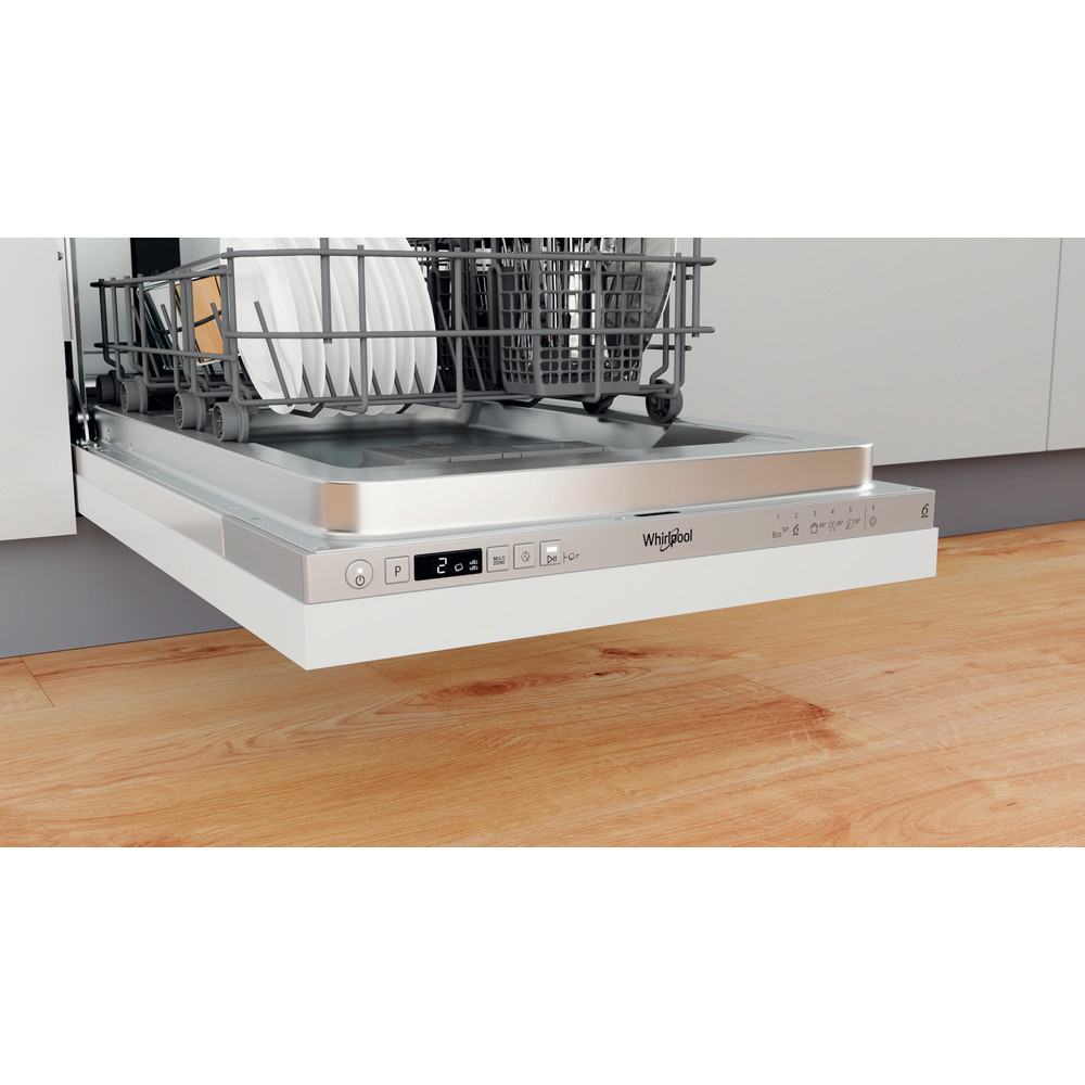 Whirlpool Maşină de spălat vase Încorporabil WSIC 3M27 Full-integrated E Lifestyle control panel