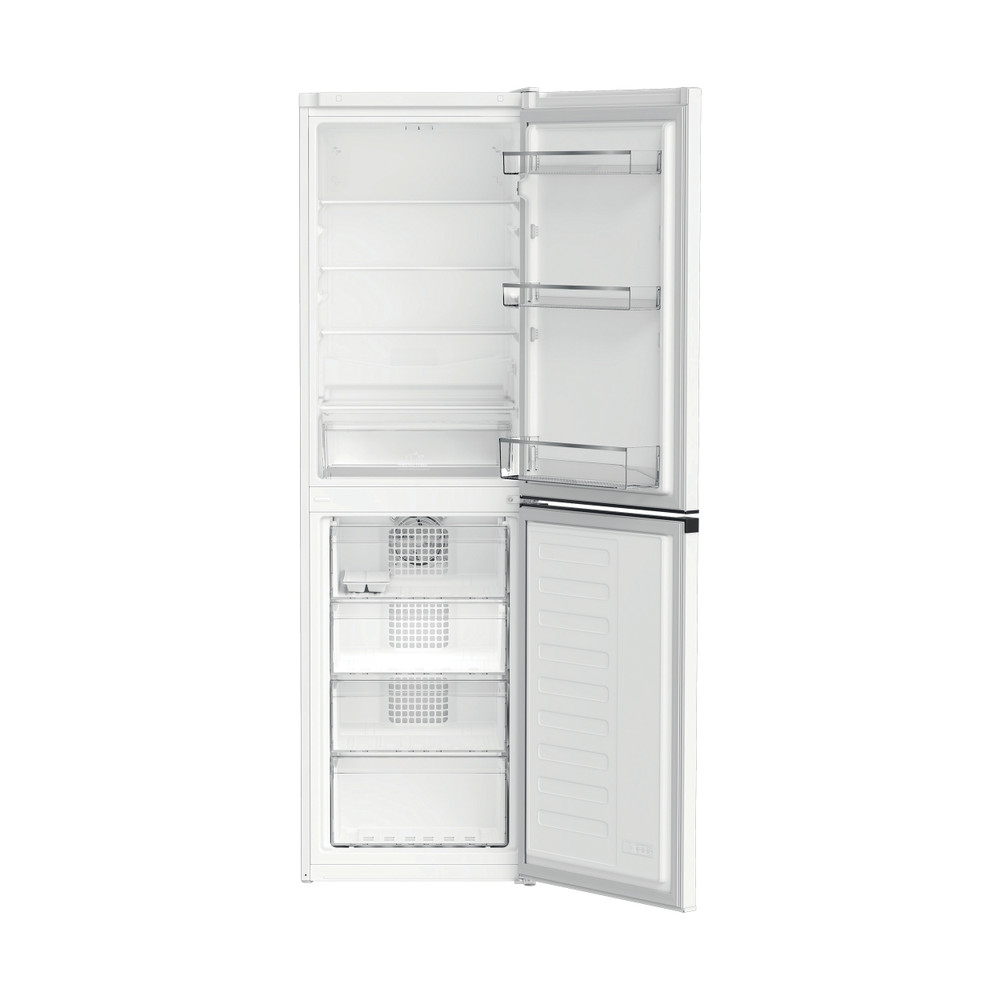Hotpoint Fridge-Freezer Combination Free-standing HPKH 1261 W4UK White 2 doors Frontal open