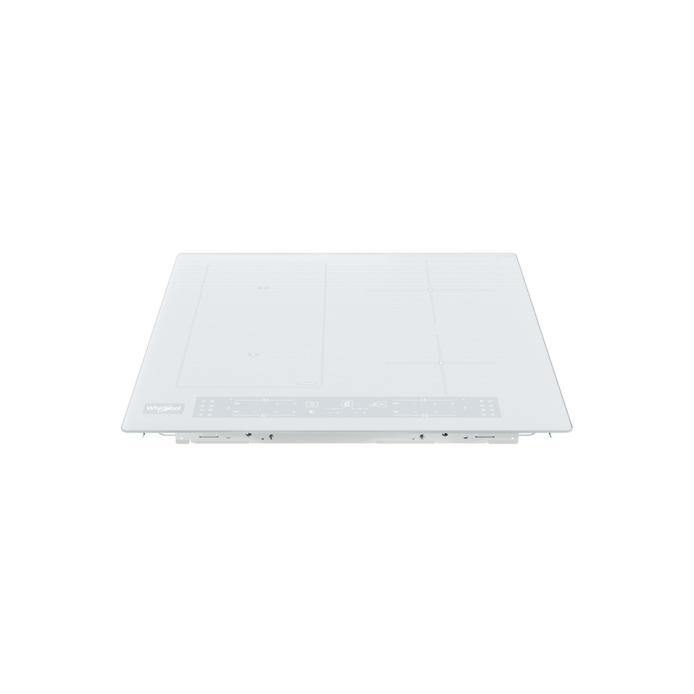 Whirlpool Encimera WL B4560 NE/W Blanco Induction vitroceramic Frontal top down
