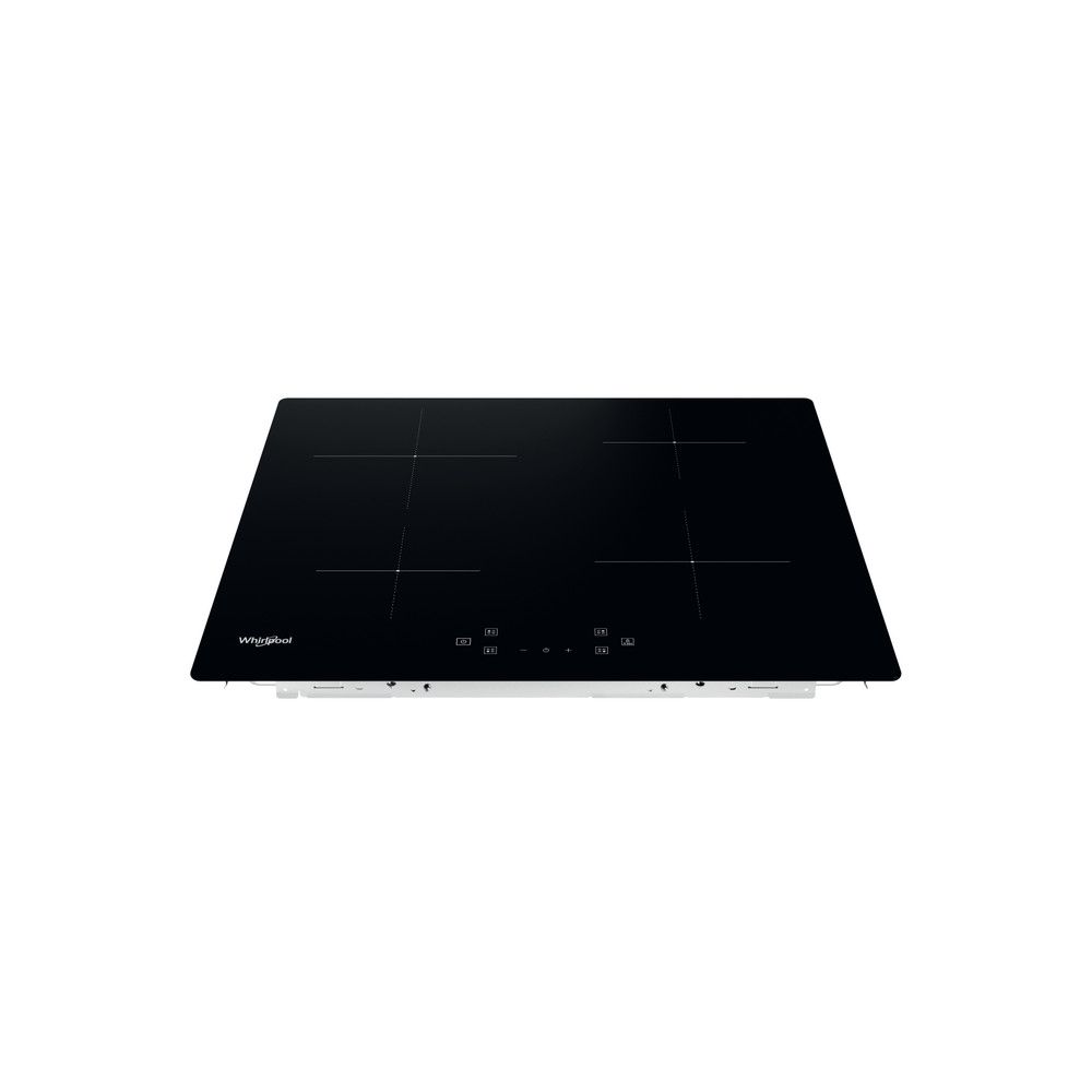 Whirlpool Table de cuisson WS Q4860 NE Noir Induction vitroceramic Frontal top down