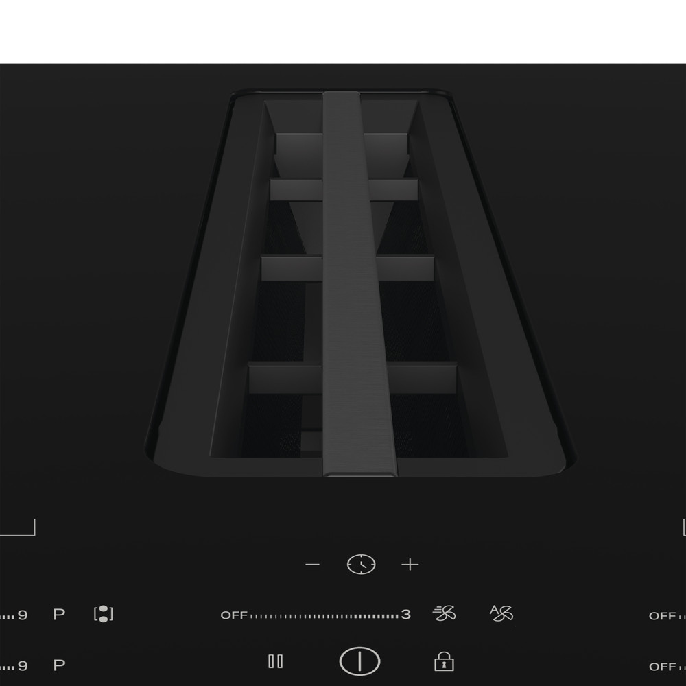 Whirlpool Venting cooktop WVH60FFB01 Preto Control panel