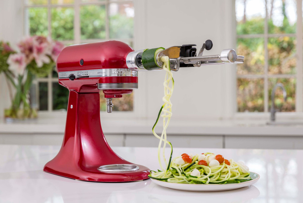 KitchenAid Gemüseblattschneider 5KSMSCA – Spiralschneider Für Küchenmaschinen