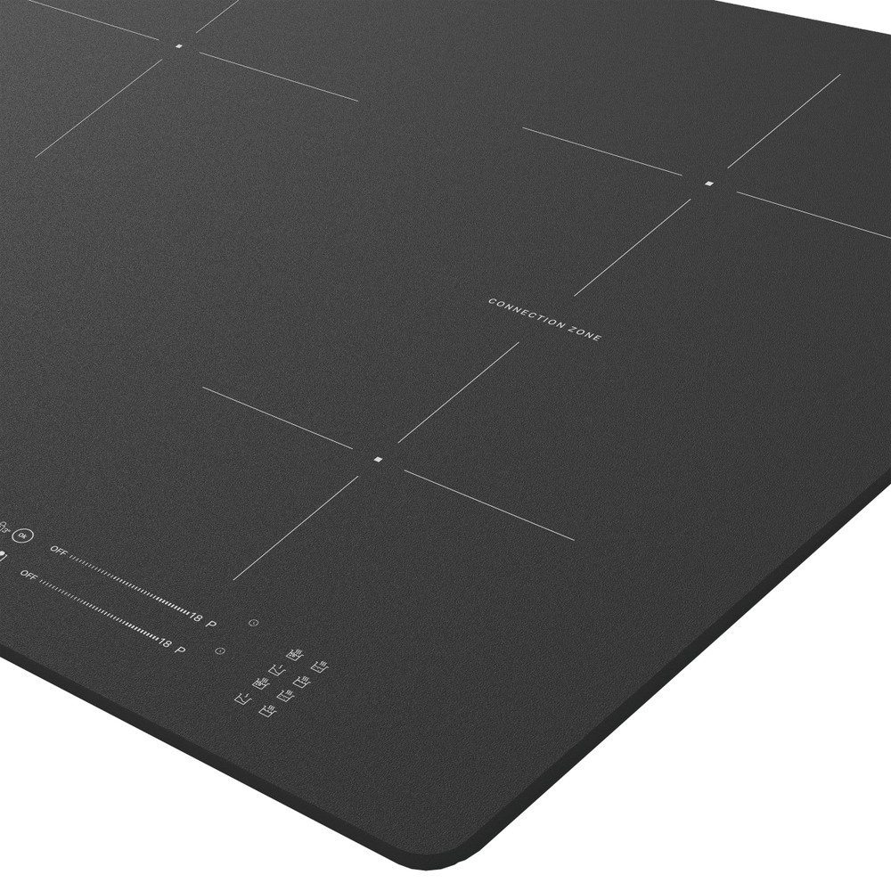 Whirlpool Table de cuisson WB S2560 NE BM Noir Induction vitroceramic Heating element