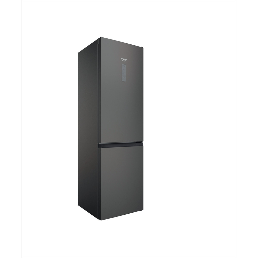 Hotpoint_Ariston Combinație frigider-congelator Neincorporabil HAFC9 TO32SK Argintiu Negru 2 doors Perspective