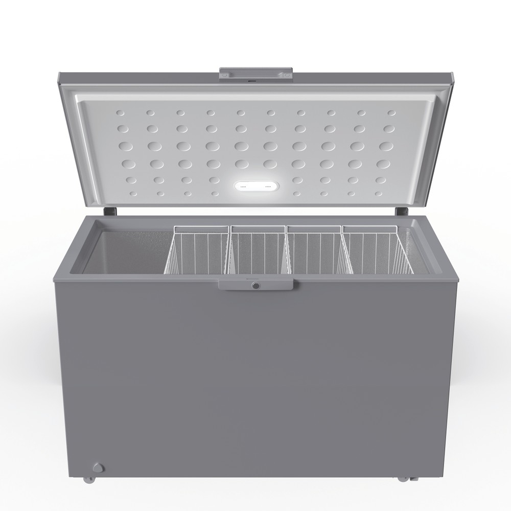 Whirlpool Zamrzivač Samostojeći W3RHS37EG Siva Frontal open