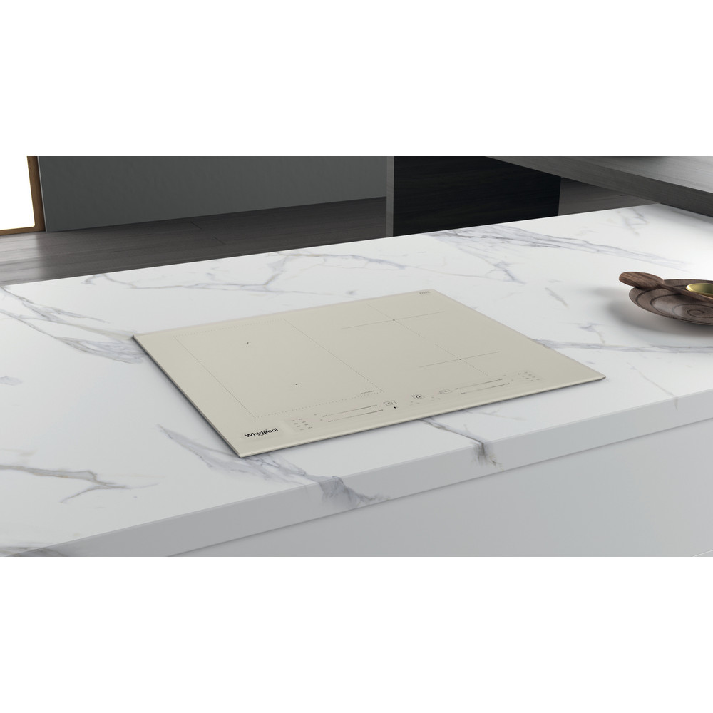 Whirlpool Varná deska WL S2760 BF/S Silver Dawn Induction vitroceramic Lifestyle perspective