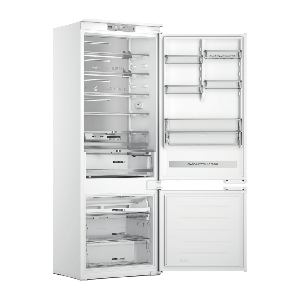 Whirlpool Hűtő/fagyasztó kombináció Beépíthető WH SP70 T232 P Fehér 2 doors Frontal