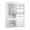 Whirlpool Külmik-sügavkülmik Integreeritav WH SP70 T232 P Valge 2 doors Perspective open