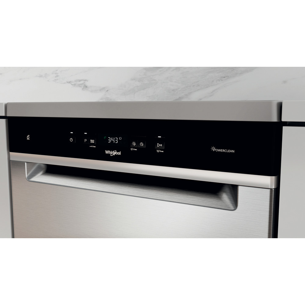 Whirlpool Dishwasher Freestanding WFC 3C33 PF X UK Freestanding D Lifestyle control panel