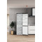 Whirlpool Fridge/freezer combination Samostojni W7X 93T MX Mirror/Inox 2 doors Perspective