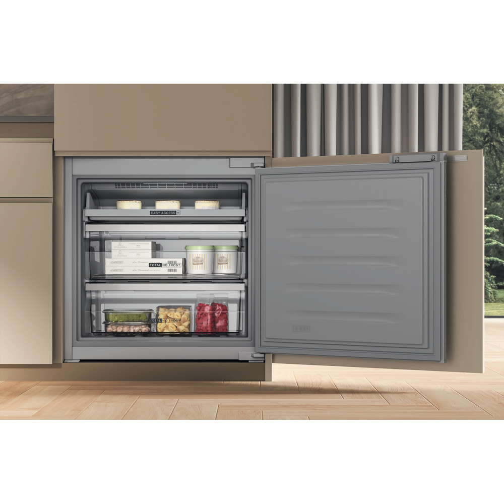 Whirlpool Kombinovaná chladnička s mrazničkou Vstavané WH SP70 T262 P Šedá 2 doors Lifestyle detail