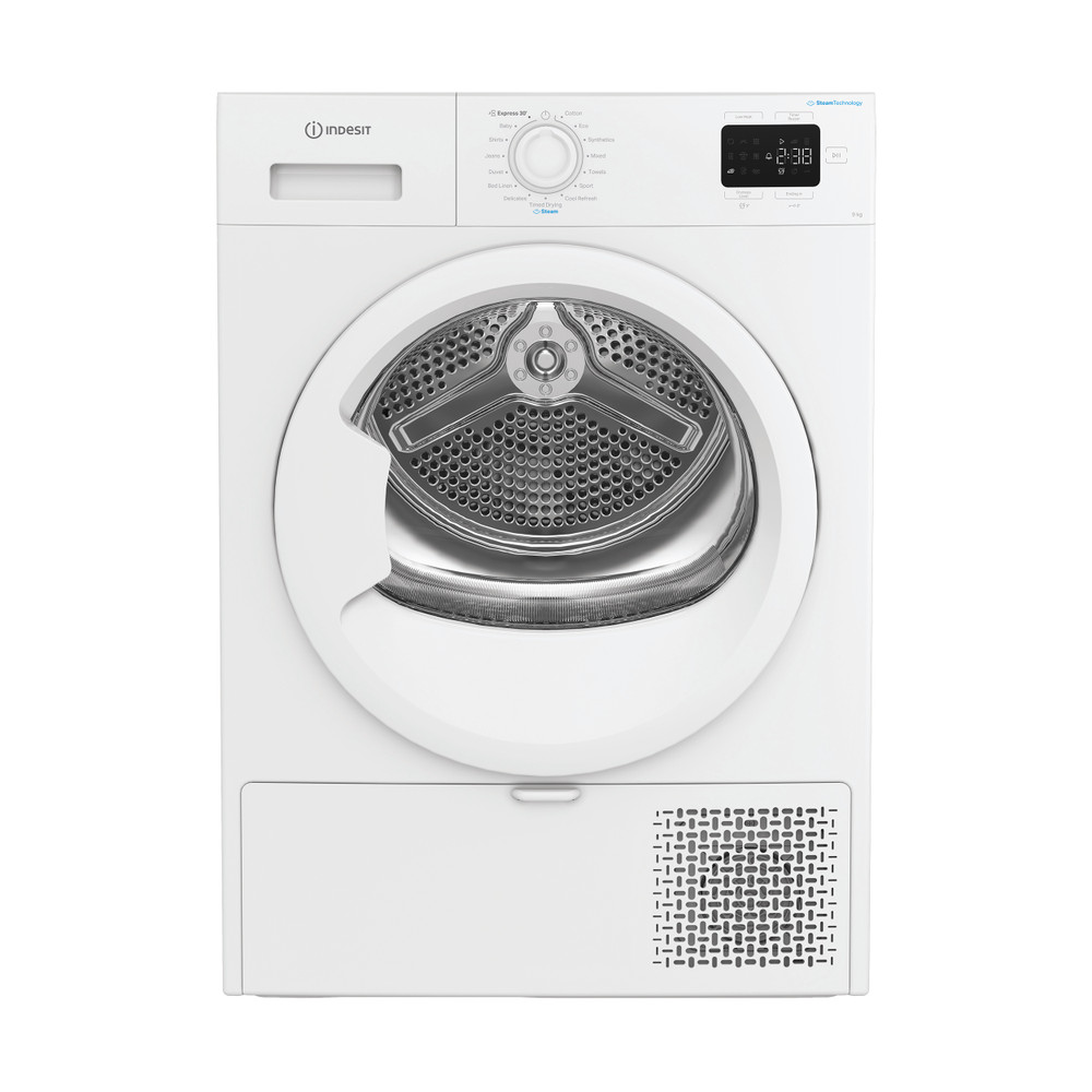Indesit Dryer IDH E90W IRE White Frontal