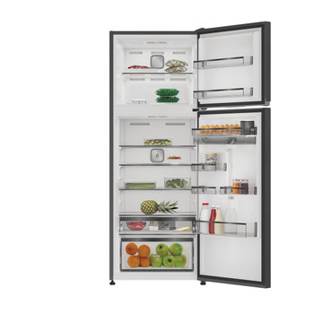 Whirlpool Hűtő/fagyasztó kombináció Szabadonálló WHD2 6472W X4E ARC 764 Manhattan Gray 2 doors Lifestyle frontal open