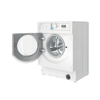 Indesit Lavadora Encastre BI WMIL 71252 EU N Blanco Cargador frontal E Perspective open