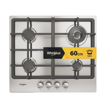 Whirlpool Варильна поверхня TGML 661 IX Нержавіюча сталь Газова Frontal