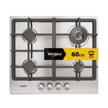 Whirlpool Ploča za kuhanje TGML 661 IX Inox PLINSKA Frontal