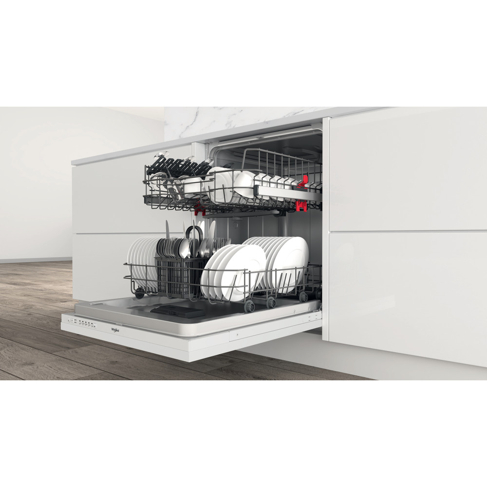 Whirlpool Lavavajillas Encastre WI 3010 Full-integrated F Lifestyle perspective open