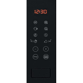 Indesit Microondas Encastre MWI 125 GX Acero inoxidable Electrónico 25 MW + Función Grill 900 Control panel