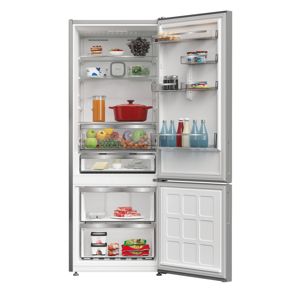 Hotpoint Combinados Livre Instalação HPAK2 6472 XP5E Pet Inox 2 doors Lifestyle frontal open