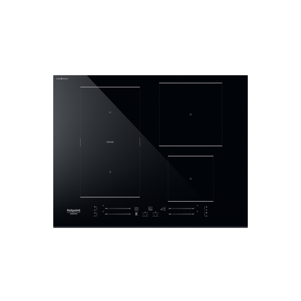 Hotpoint_Ariston Placa HS 1865C CPBF Preto Induction vitroceramic Frontal