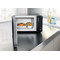 Whirlpool Mikroaaltouuni Vapaasti sijoitettava MWF 421 SL Hopea Elektroninen 25 Mikroaaltoyhdistelmäuuni 800 Perspective