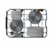 Whirlpool Trauku mazgājamā mašīna Iebūvējams WH6IC11BS7LA0 Full-integrated C Frontal