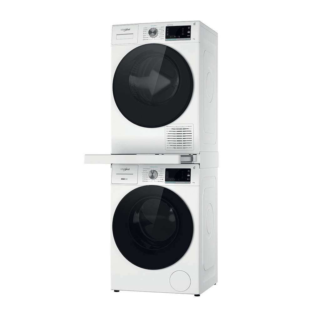 Whirlpool Sušička W7 D84WB EE Biela Perspective