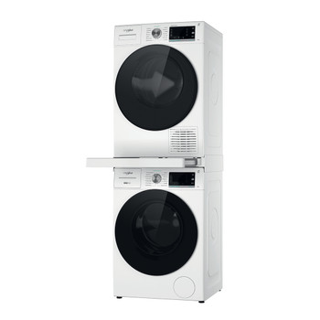 Whirlpool Sušička W7 D84WB EE Biela Perspective