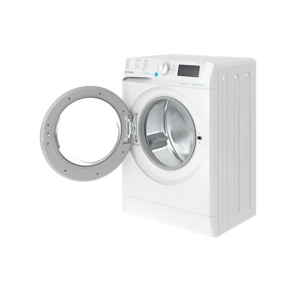 Indesit Perilica za rublje Samostojeći BWSE 71295X WBV EU Bijela Prednje punjenje B Perspective open