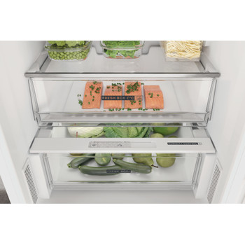 Whirlpool Hűtő/fagyasztó kombináció Szabadonálló W7X 82O W Global fehér 2 doors Drawer