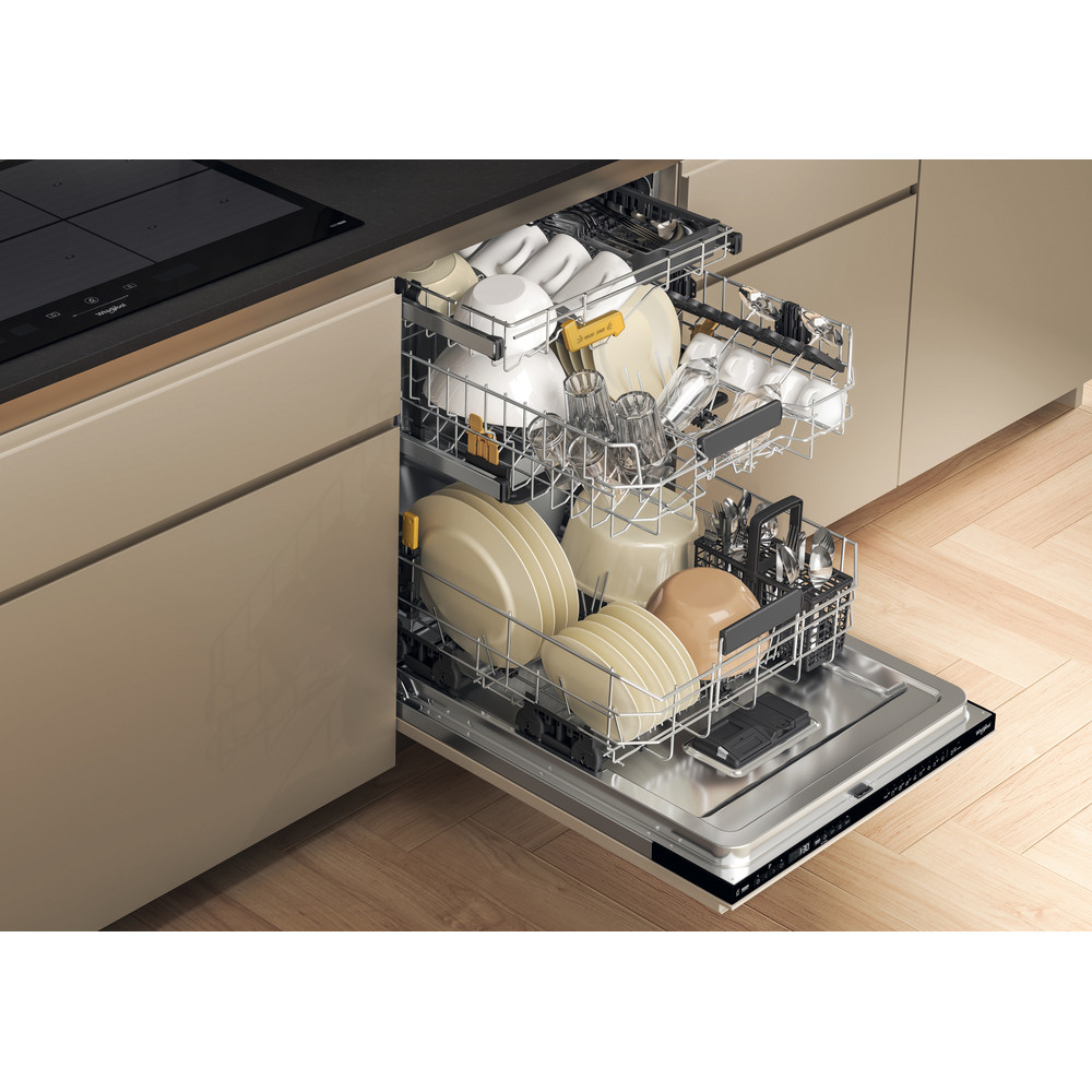 Whirlpool Lavavajillas Encastre WH8IPB14AM6L0 Full-integrated B Lifestyle perspective open