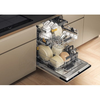 Whirlpool Lavavajillas Encastre WH8IPB14AM6L0 Full-integrated B Lifestyle perspective open