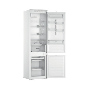 Whirlpool Kombinerat kylskåp/frys Inbyggda WHC20D013D1 White 2 doors Perspective open