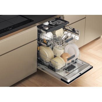 Whirlpool Mosogatógép Beépíthető WH6IB16AM6T0 Full-integrated B Lifestyle perspective open