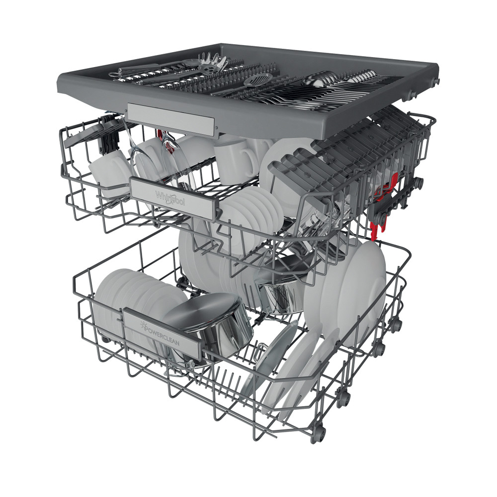 Whirlpool Vaatwasser Ingebouwd W0ID561S Volledig geïntegreerd A Technical Translucent