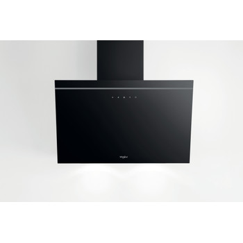 Whirlpool Exaustor Encastre AKR 62F LT K Preto Livre Instalação Eletrónico Frontal