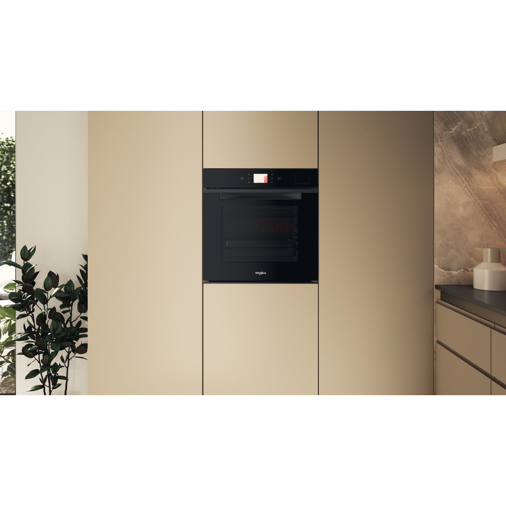 Whirlpool Sütő Beépíthető WOI11P8FHT2SBAF Elektromos A++ Lifestyle frontal