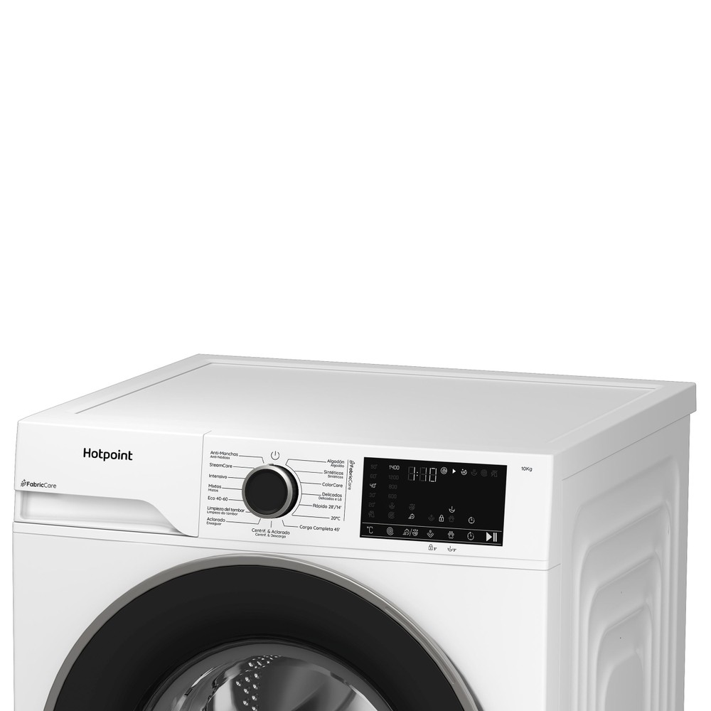 Hotpoint Lavadora Libre instalación HB 103 CARE SPT Blanco Cargador frontal A Lifestyle control panel