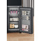 Whirlpool Side-by-Side Brīvi stāvošs WQ9I FO2BX EF Black Steel Frontal