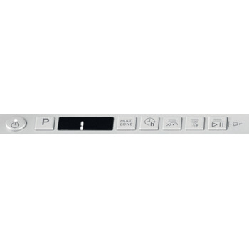 Whirlpool Lavavajillas Encastre WIC 3C34 PFE S Full-integrated D Control panel