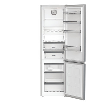 Whirlpool Réfrigérateur combiné Pose-libre WHK 26403 XP6E1 New Silver – ARC 1035 2 portes Frontal open